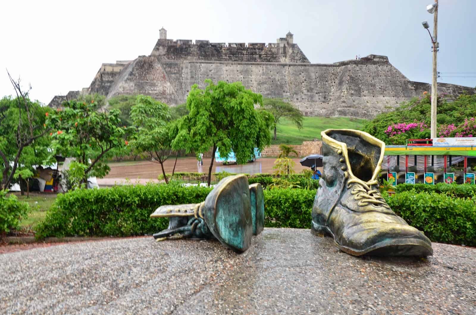 The Old Shoes in Cartagena, Bolívar, Colombia
