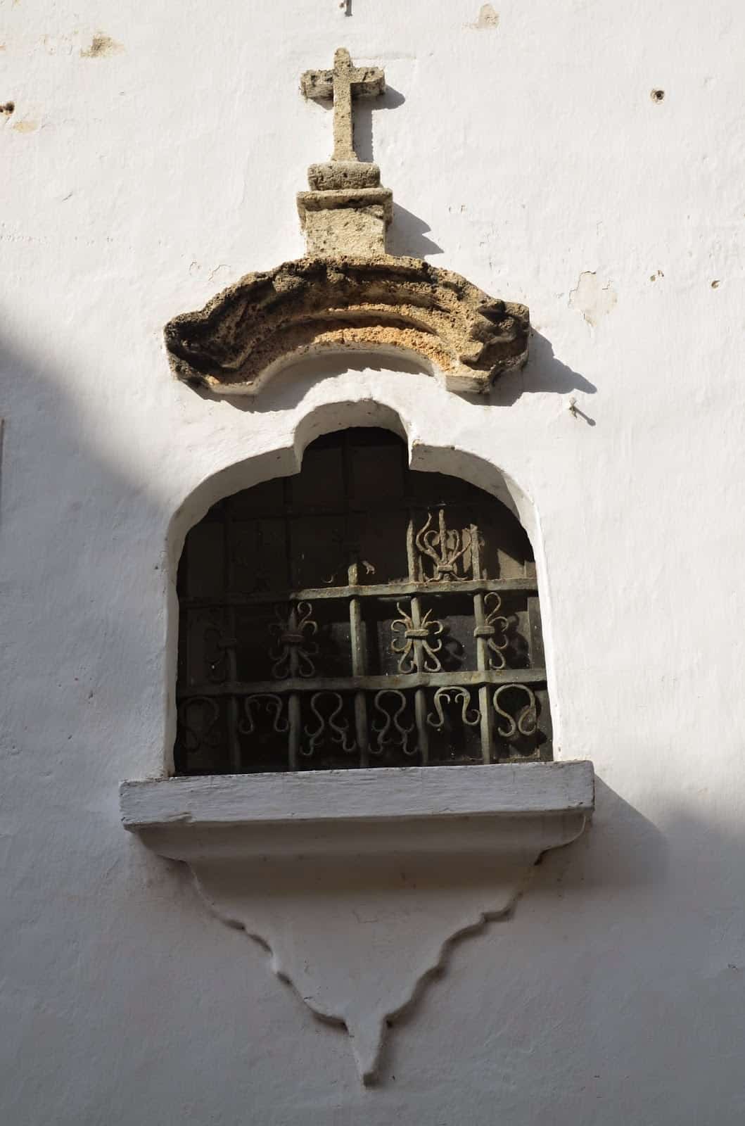 Window of Denunciation at the Palace of the Inquisition (Cartagena Historical Museum) in El Centro, Cartagena, Bolívar, Colombia