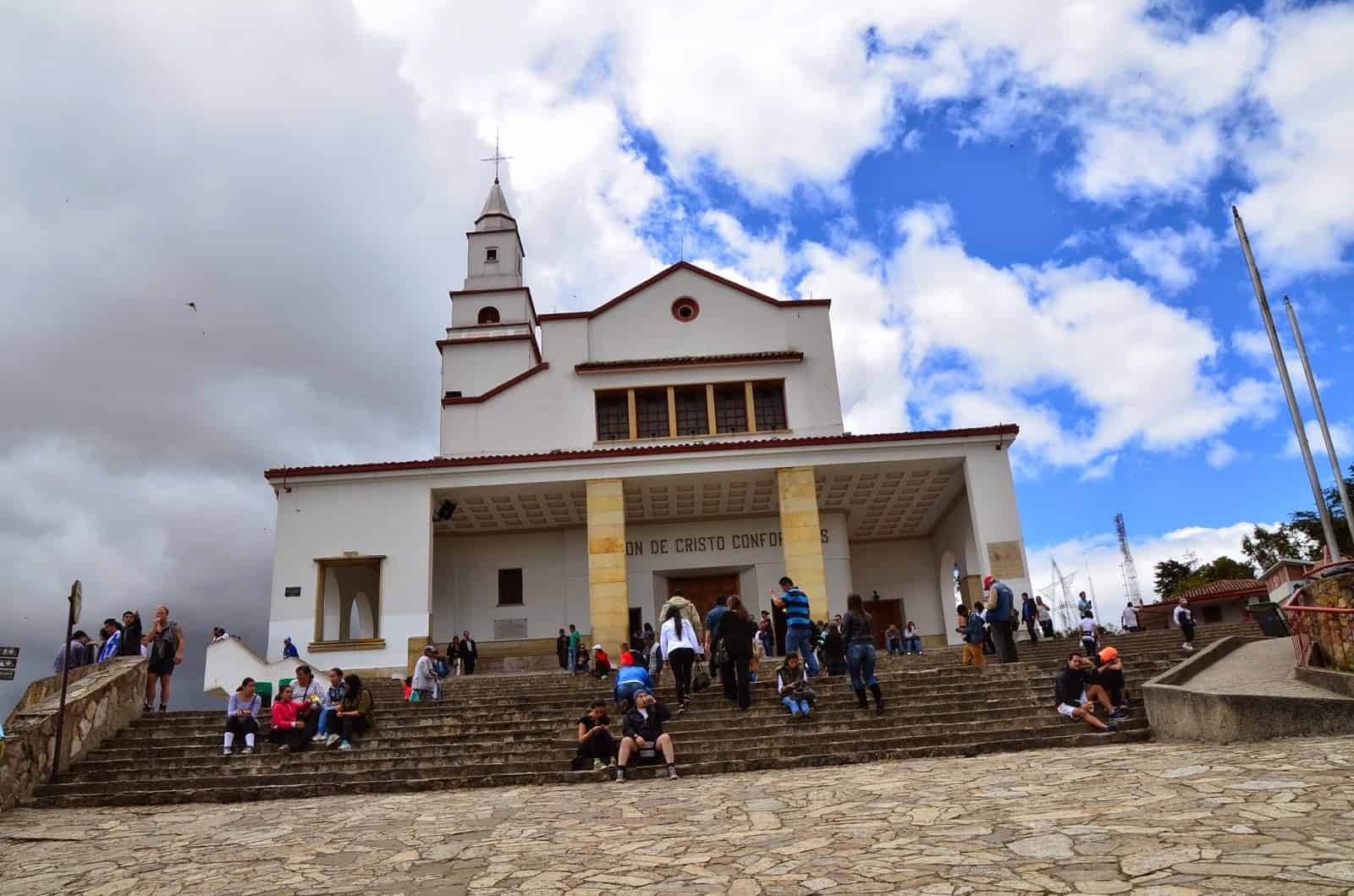 Church on Monserrate in Bogotá, Colombia