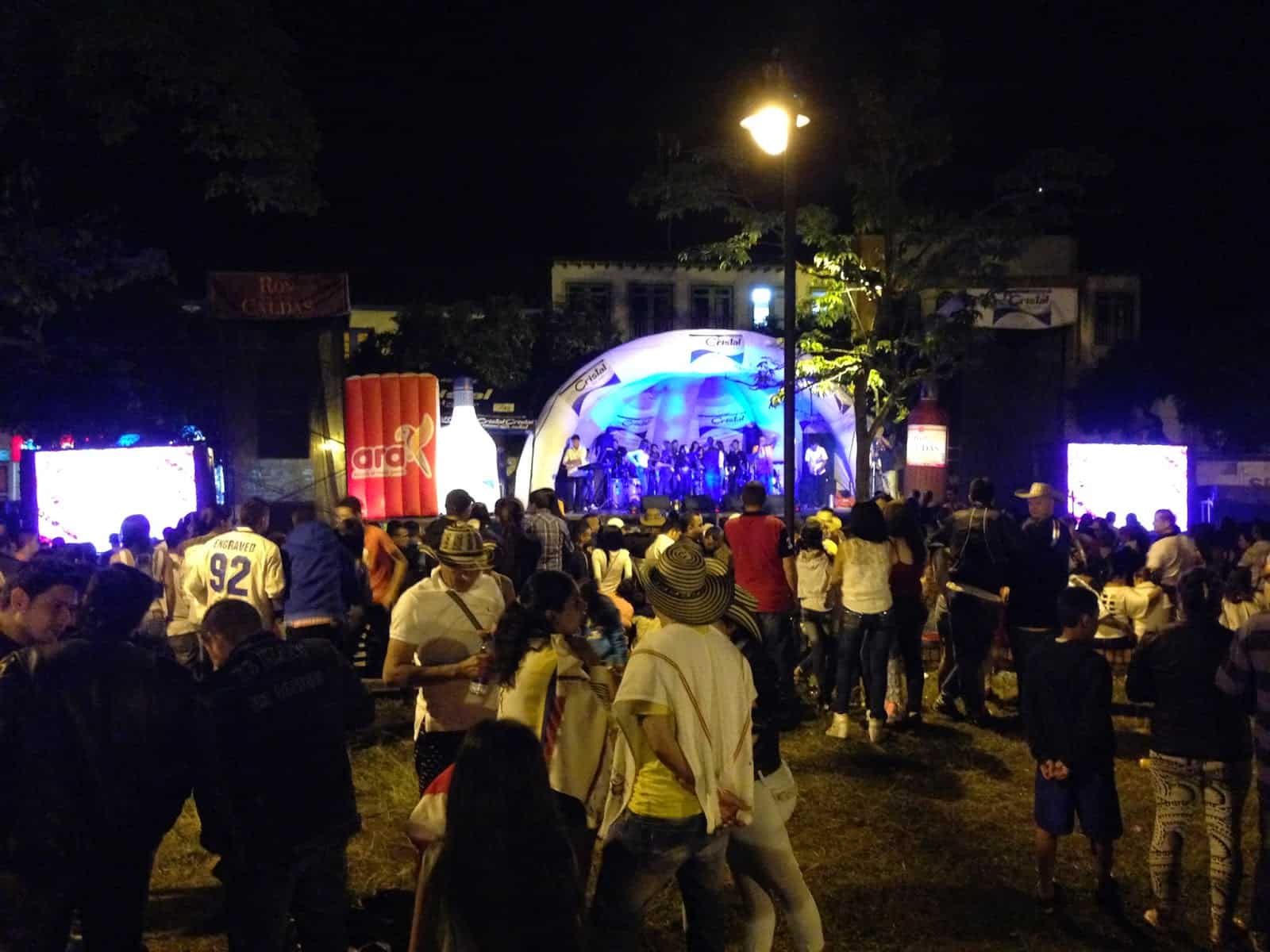Fiesta in Marsella, Risaralda, Colombia