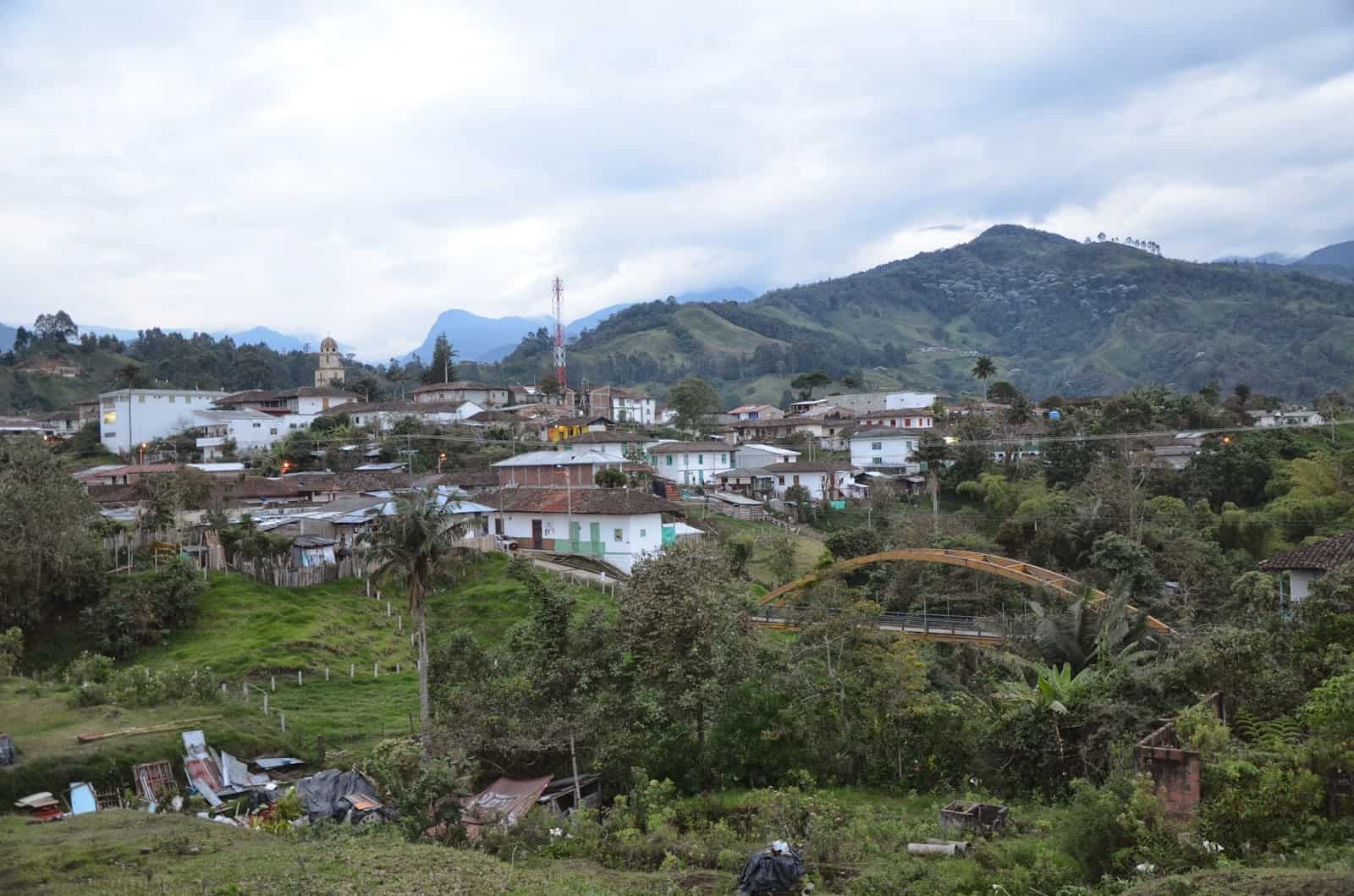 View of Salento, Quindío, Colombia