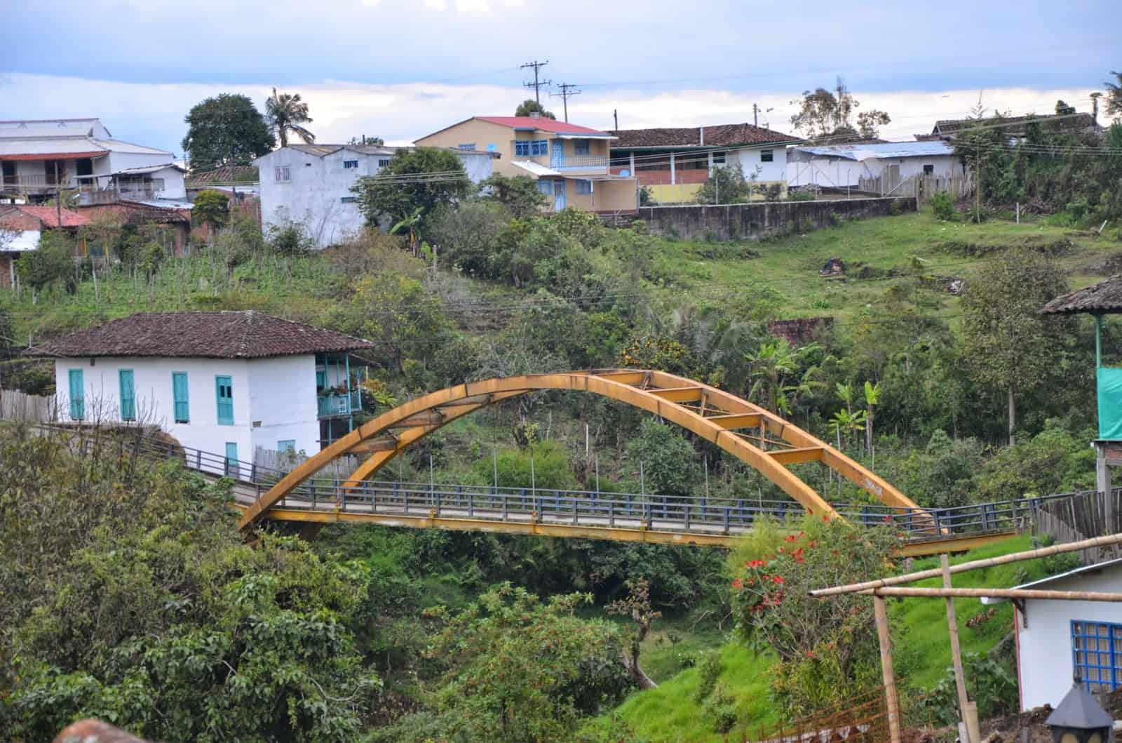 Bridge in Salento, Quindío, Colombia