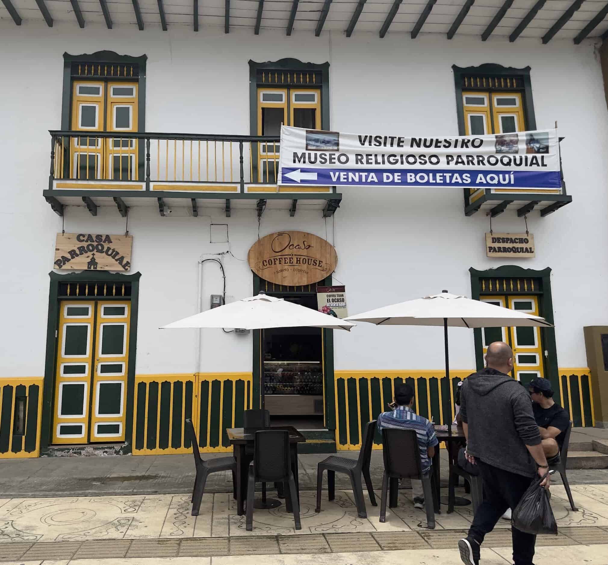 Ocaso Coffee House in Salento, Quindío, Colombia