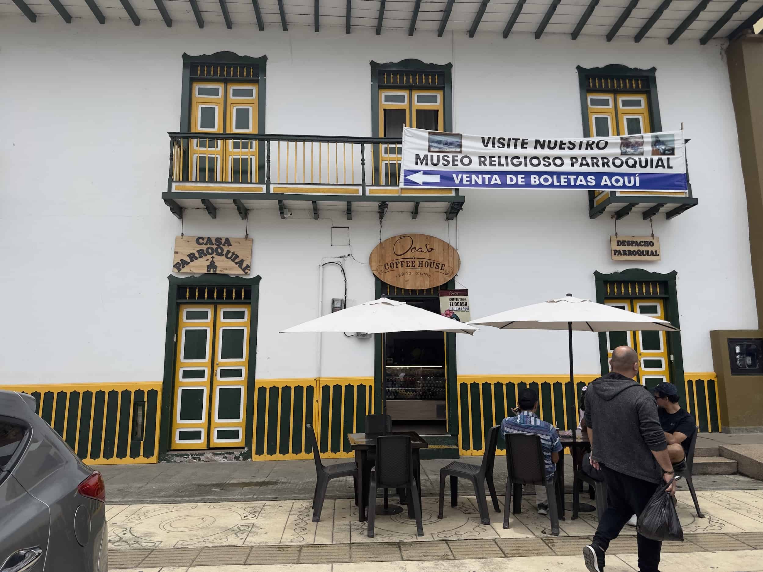 Ocaso Coffee House in Salento, Quindío, Colombia