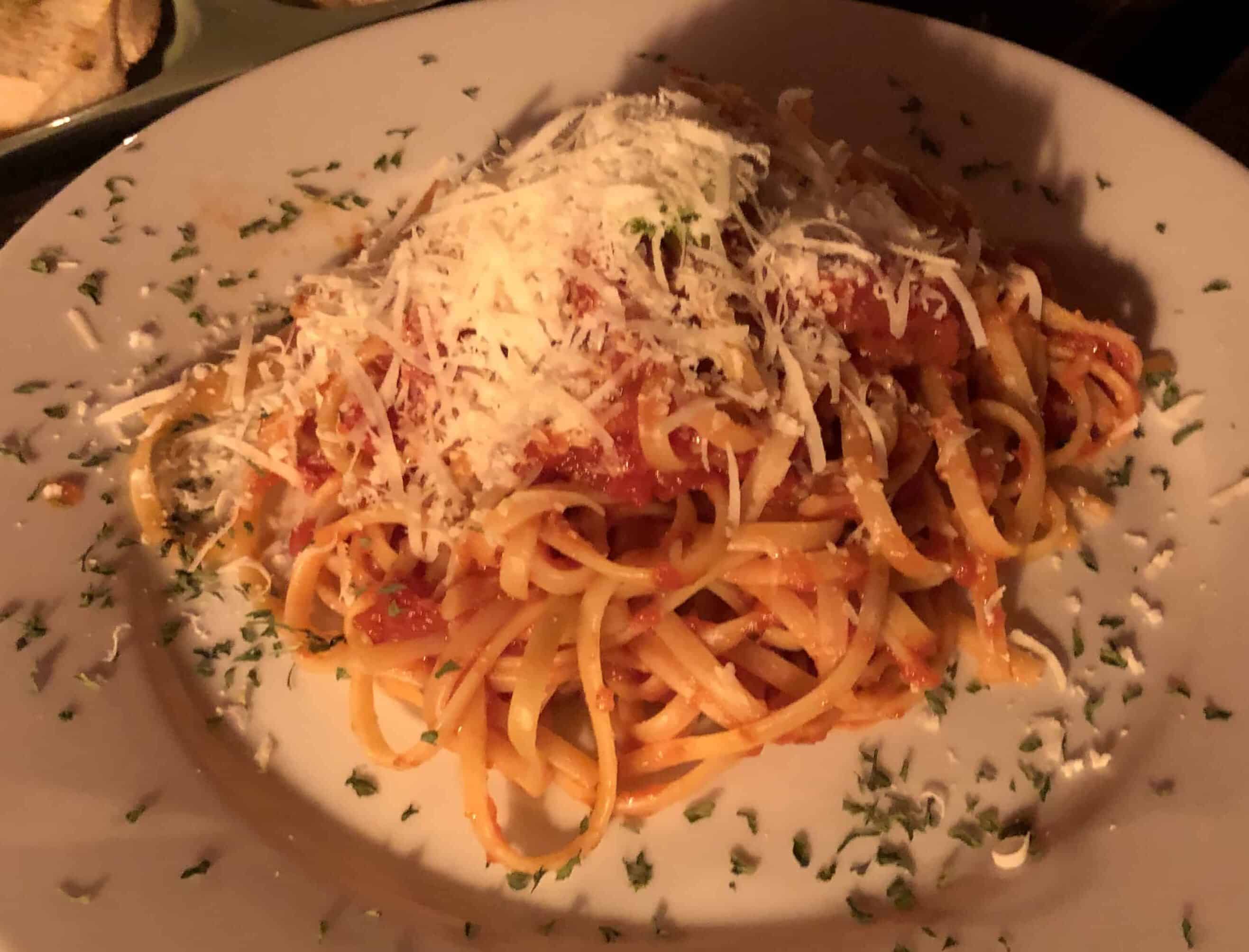 Pasta at Café Bernabé