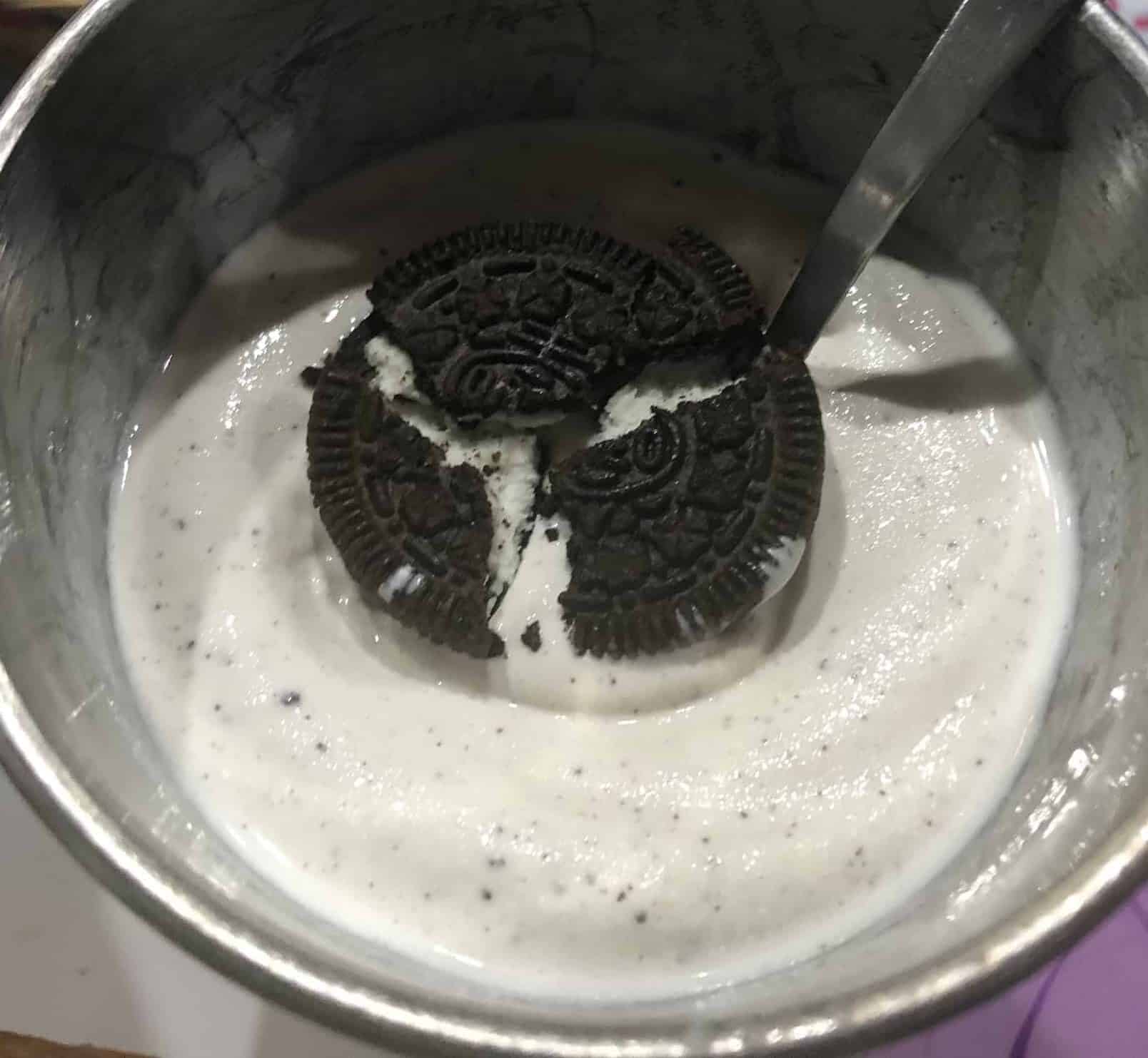 Oreo milkshake at Brunch de Salento