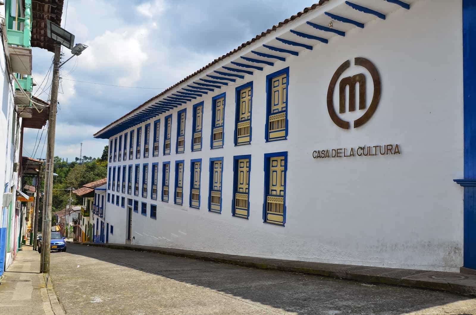 Casa de la Cultura in Marsella, Risaralda, Colombia