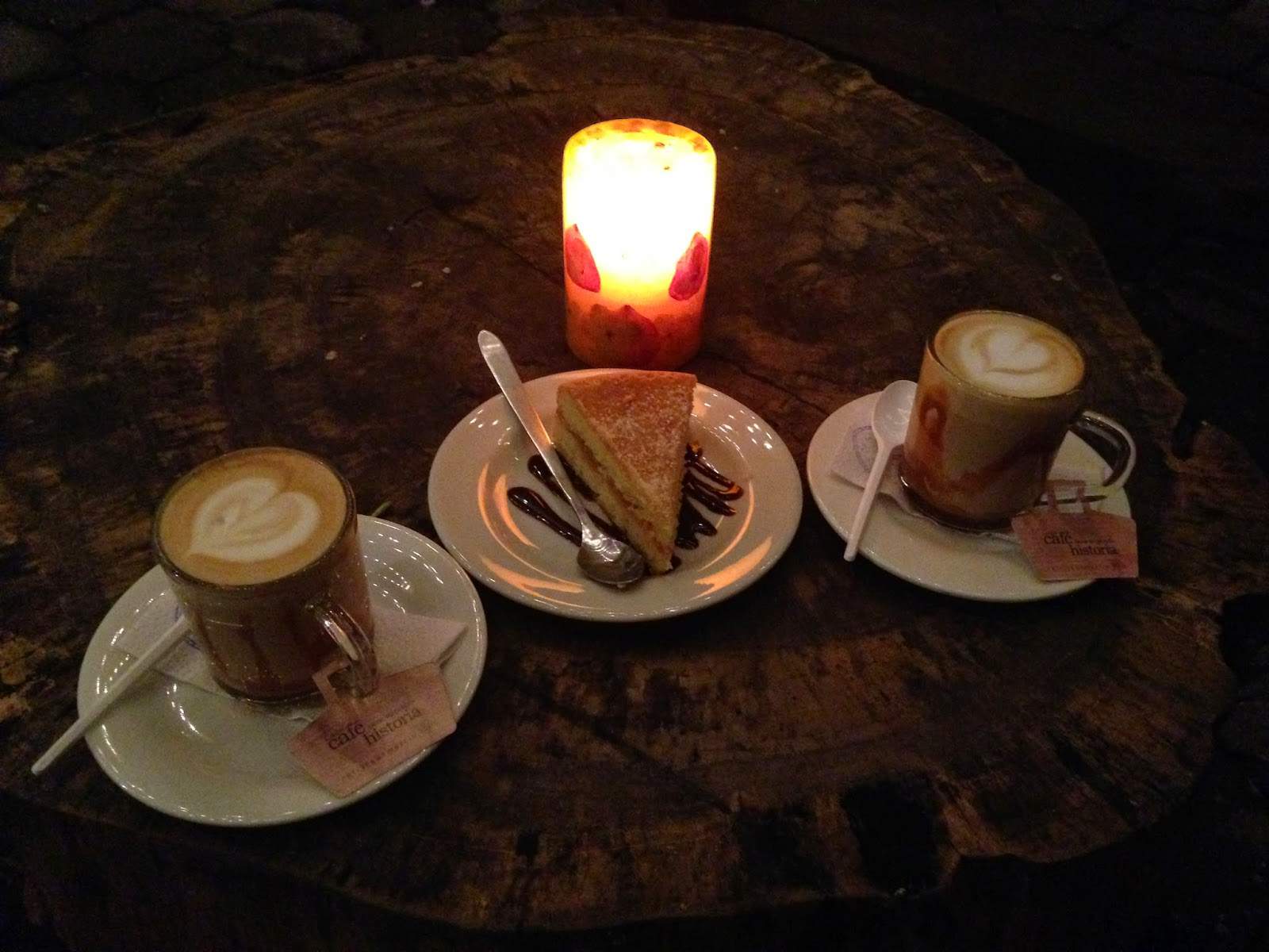Cappuccino con arequipe at Café Jesús Martín in Salento, Quindío, Colombia