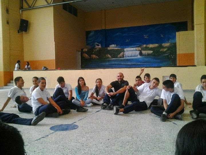 Last class with 11-3 at Nuestra Señora del Rosario in Belén de Umbría, Risaralda, Colombia