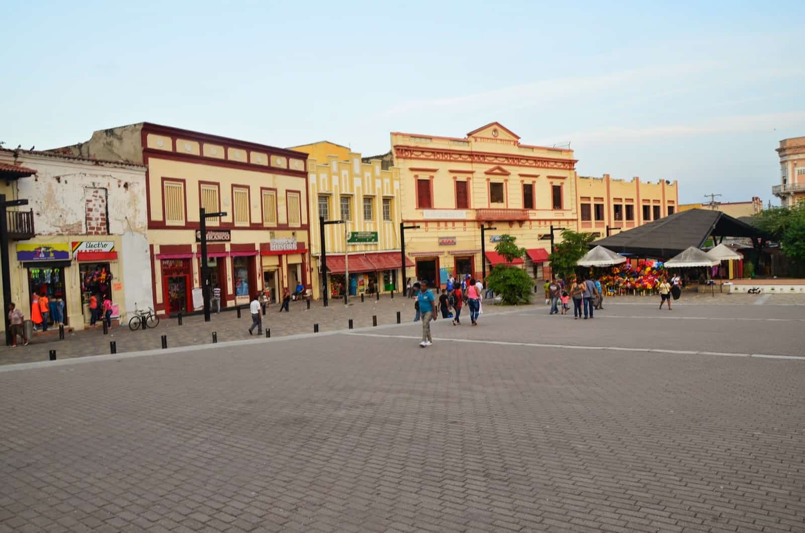 Plaza de San Nicolás in Barranquilla, Atlántico, Colombia