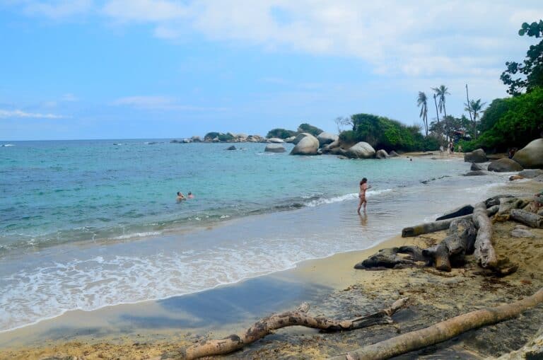 Arenillas at Tayrona National Park in Colombia