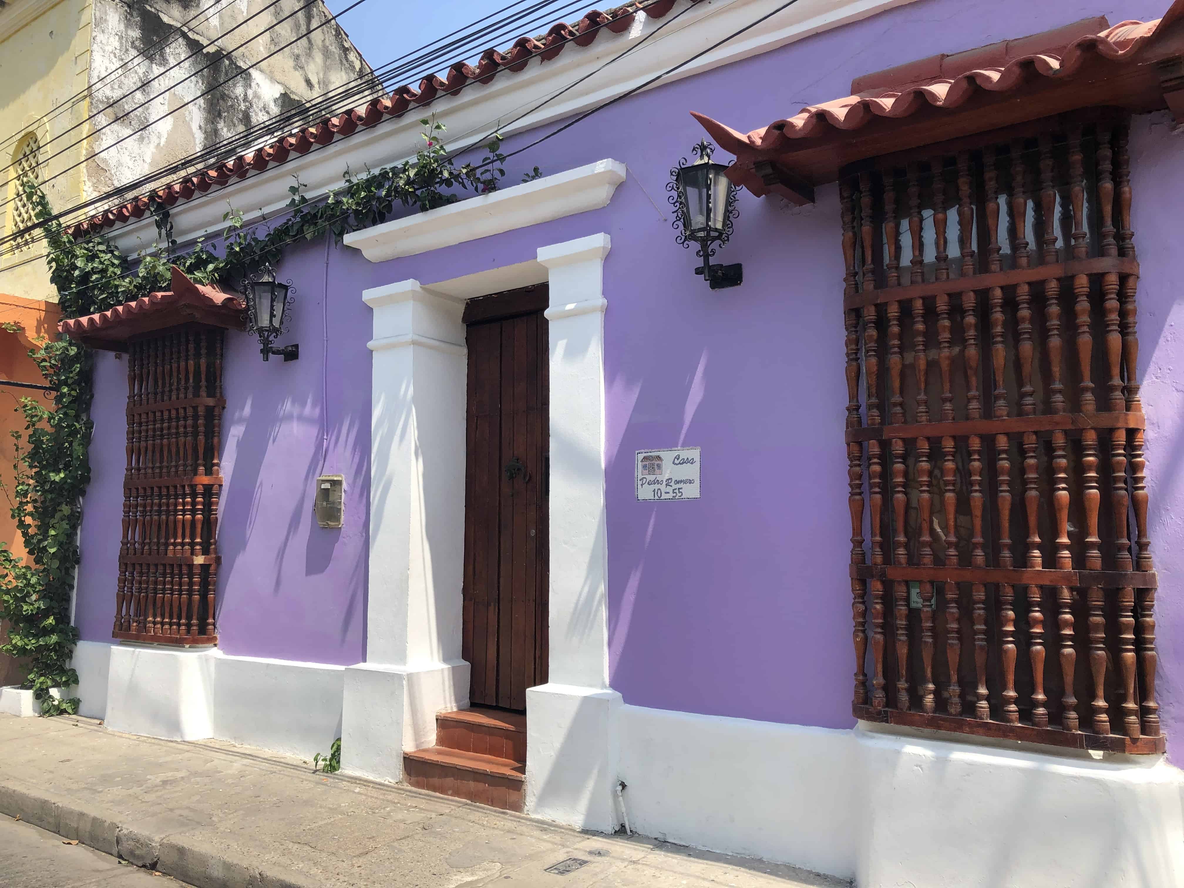Casa de Pedro Romero in Getsemaní, Cartagena, Colombia