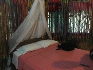 Bedroom at Ecohostal Yuluka near Tayrona National Park in Colombia