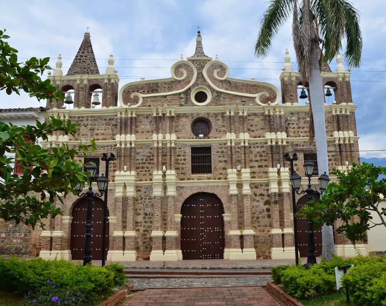 Church of Santa Barbara in Santa Fe de Antioquia, Colombia