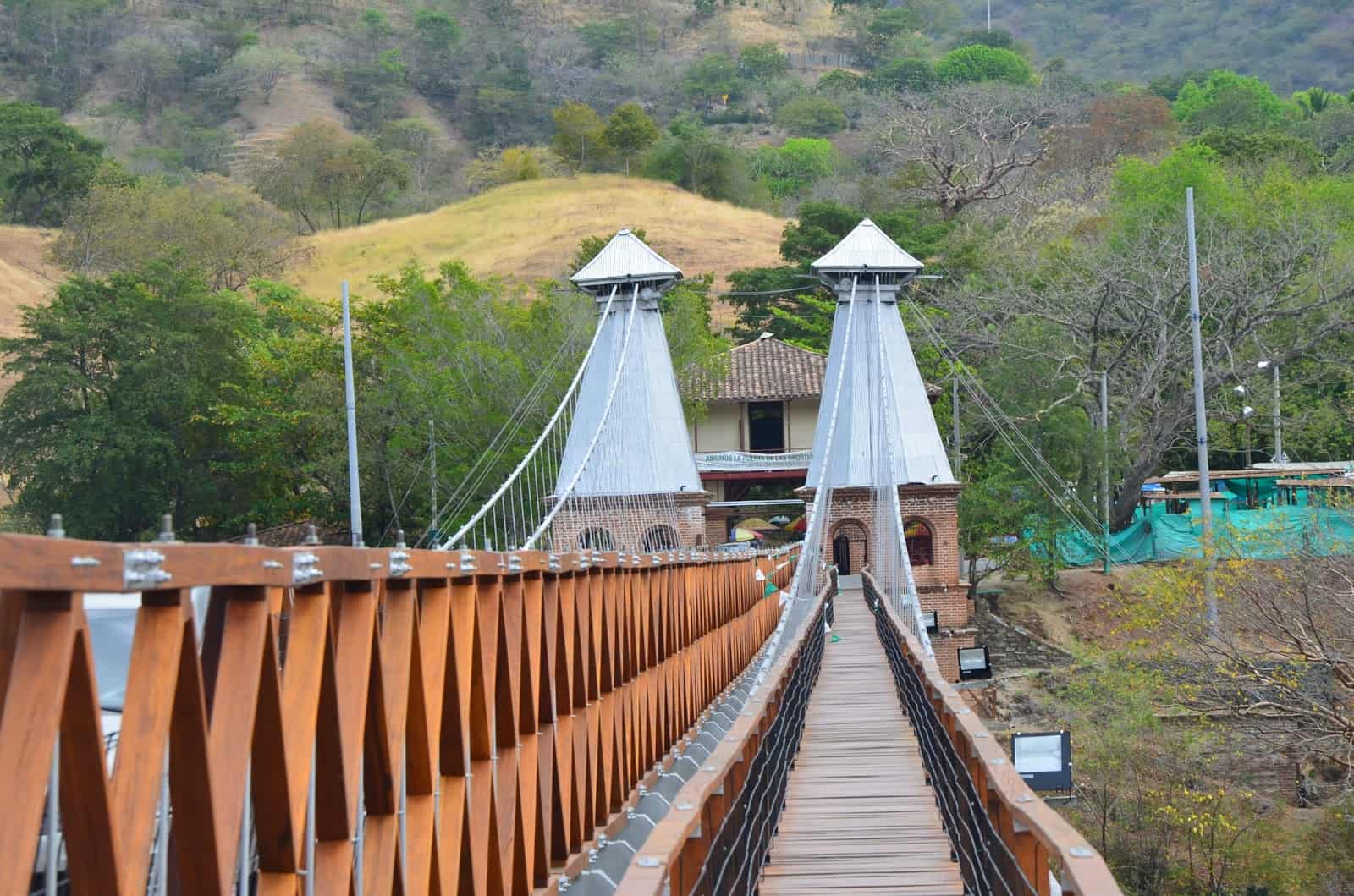 Puente de Occidente in Santa Fe de Antioquia, Colombia