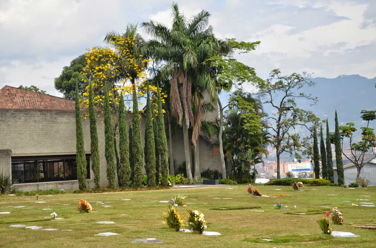 Montesacro Gardens Cemetery on the Pablo Escobar tour in Itagüí, Antioquia, Colombia