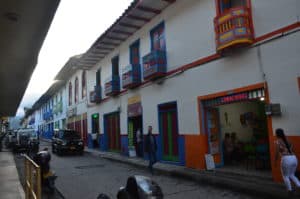 Balconies in Santuario, Risaralda, Colombia