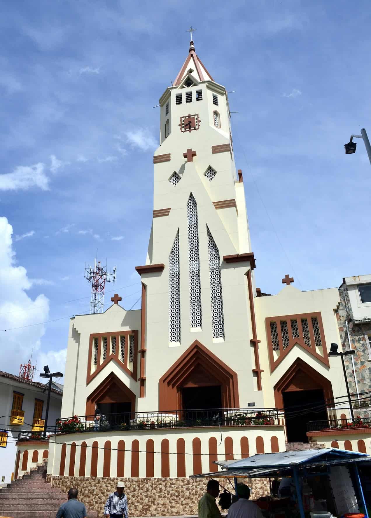 Mary Immaculate Church in Santuario, Risaralda, Colombia