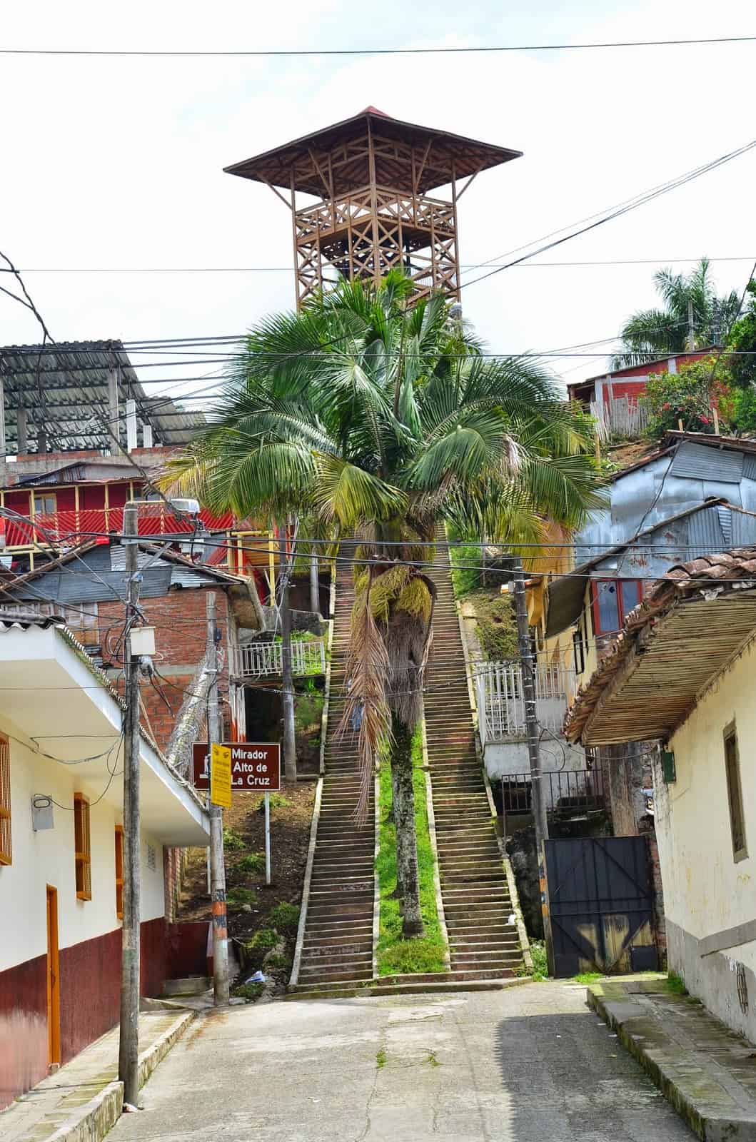 Mirador Alto de la Cruz in Circasia, Quindío, Colombia