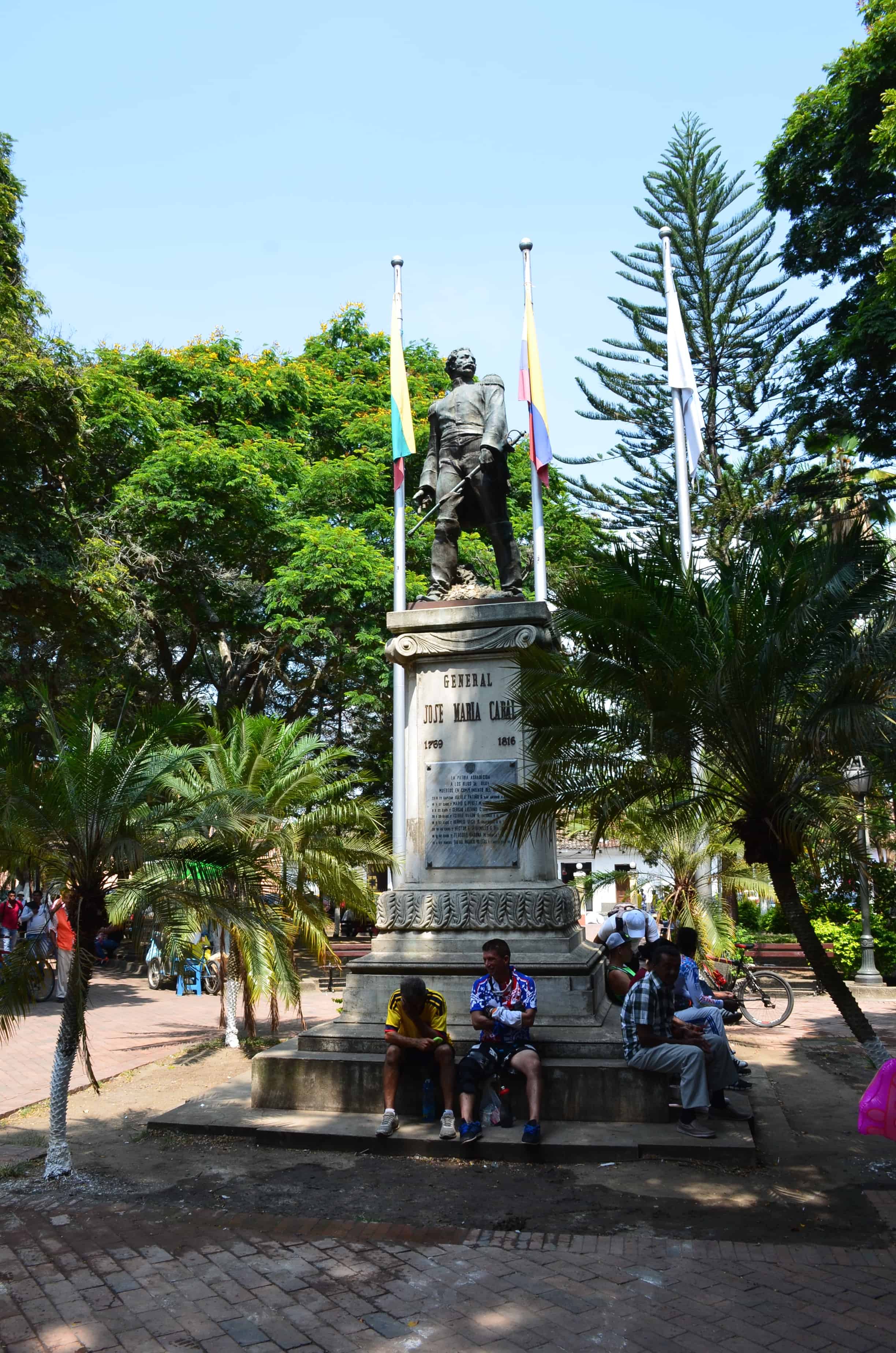 José María Cabal monument