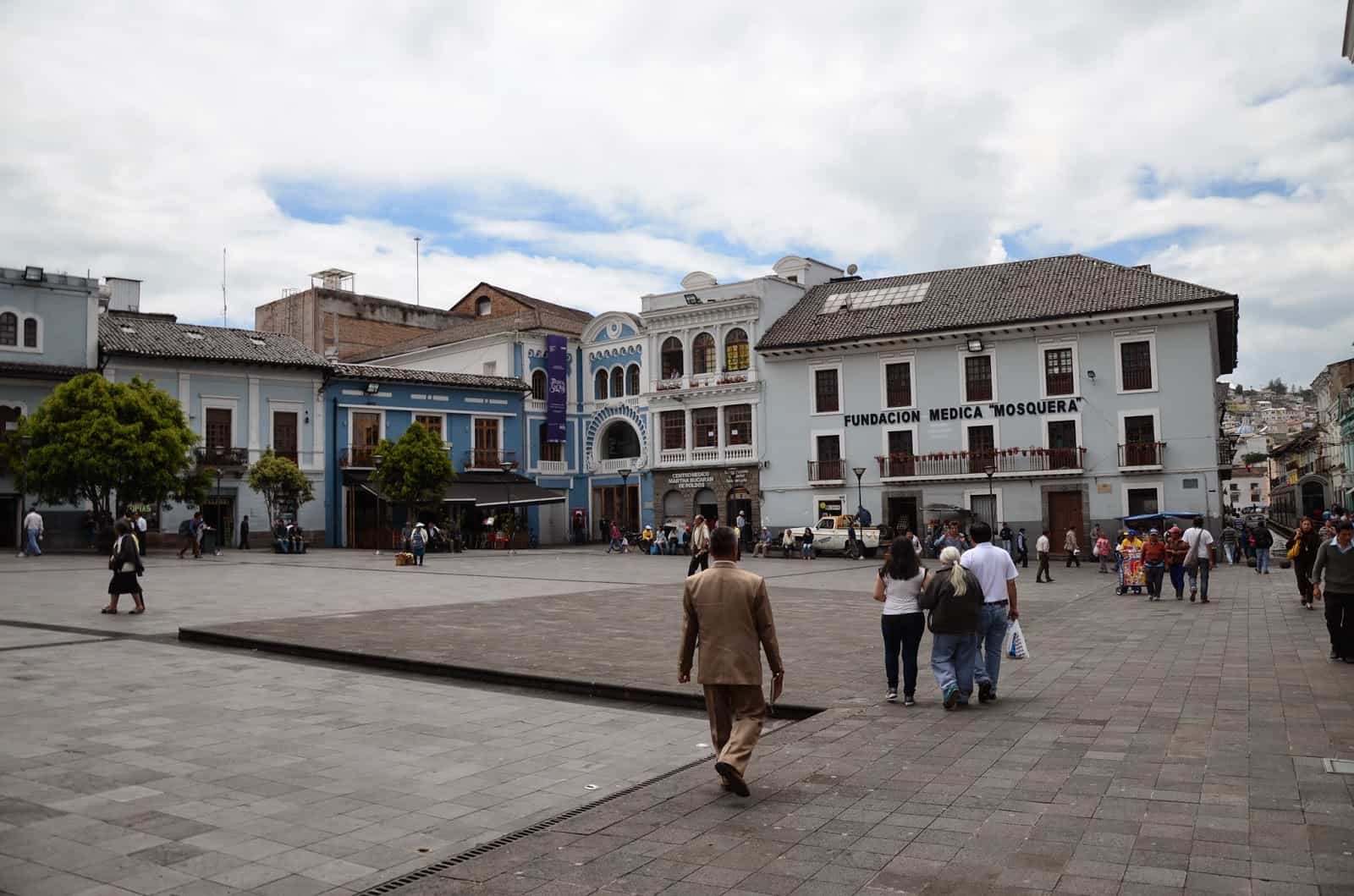 Plaza del Teatro in Quito, Ecuador