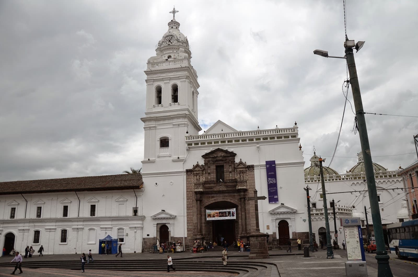 Church of Santo Domingo in Quito, Ecuador