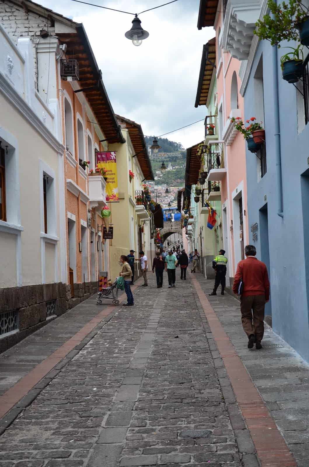 La Ronda in Quito, Ecuador