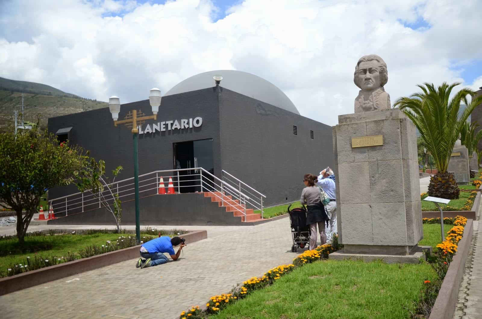 Planetarium at Mitad del Mundo in Ecuador
