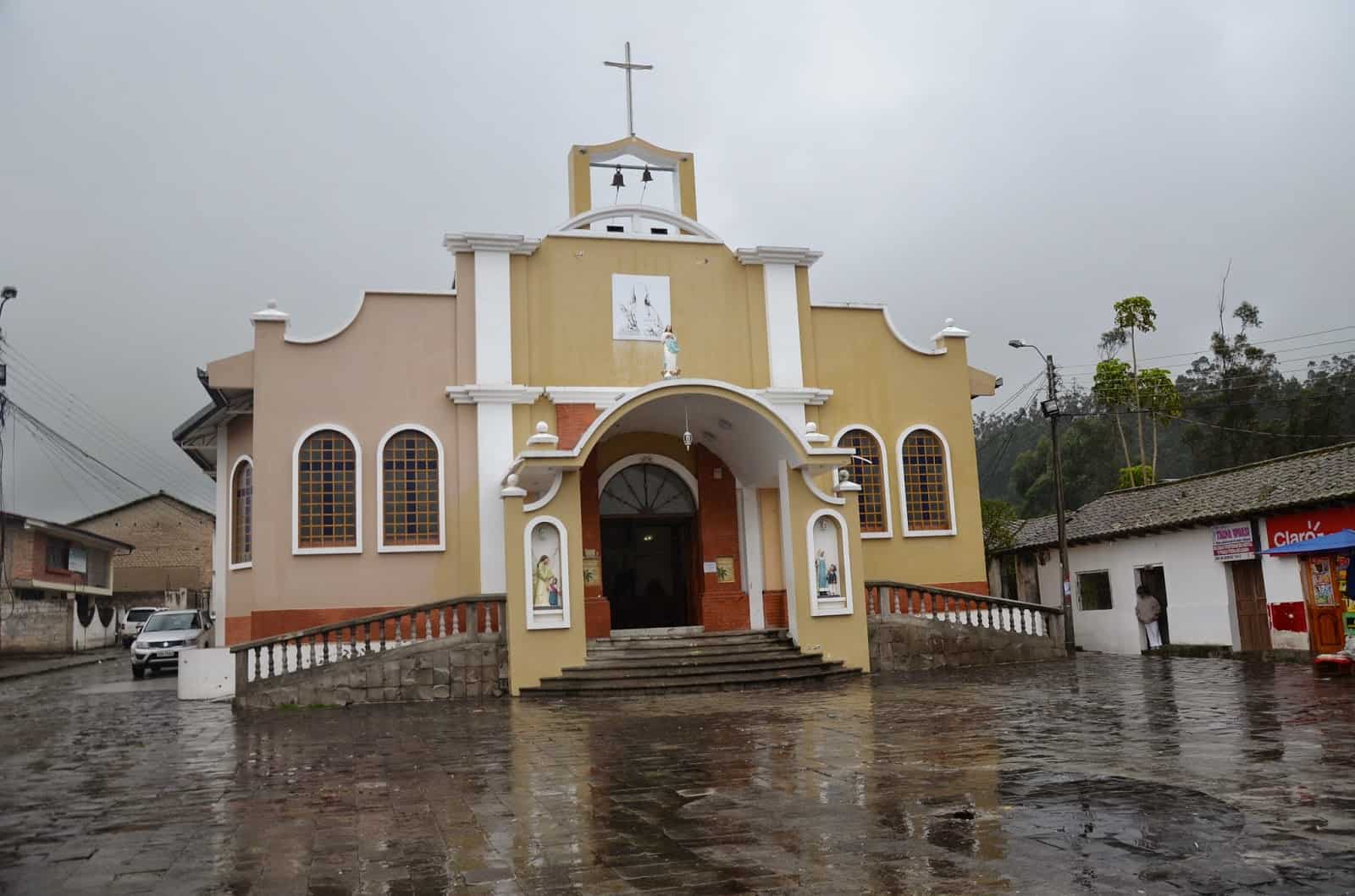 Church in Peguche, Ecuador