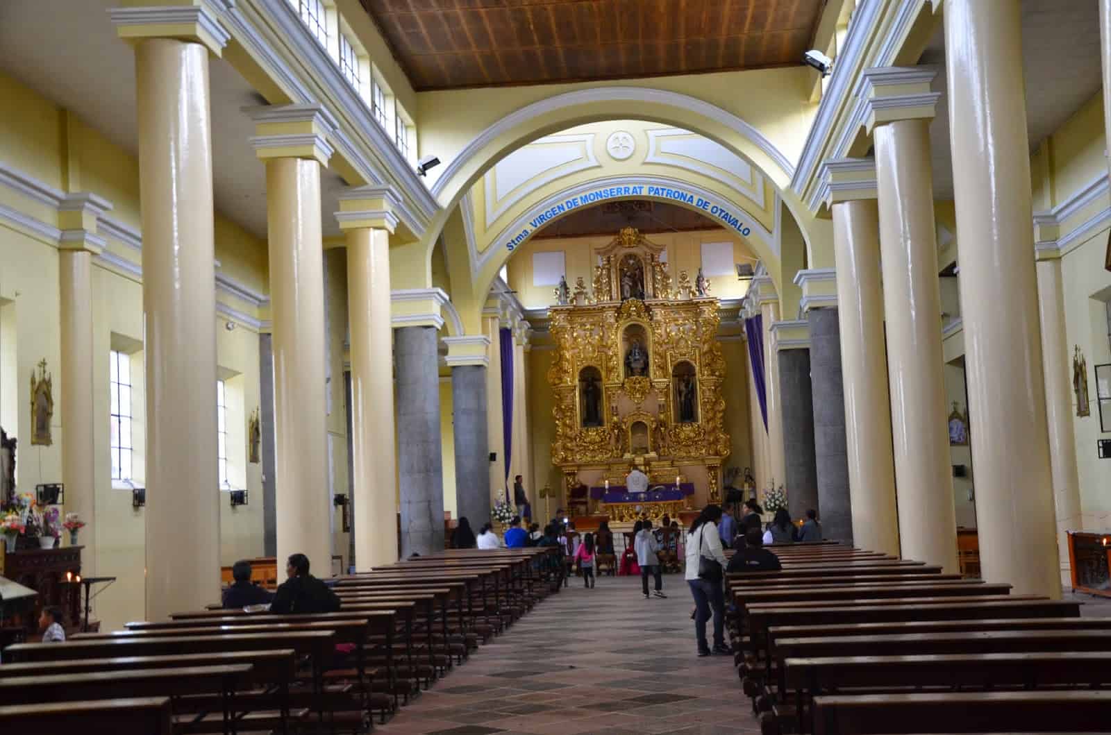 Iglesia El Jordán in Otavalo, Ecuador