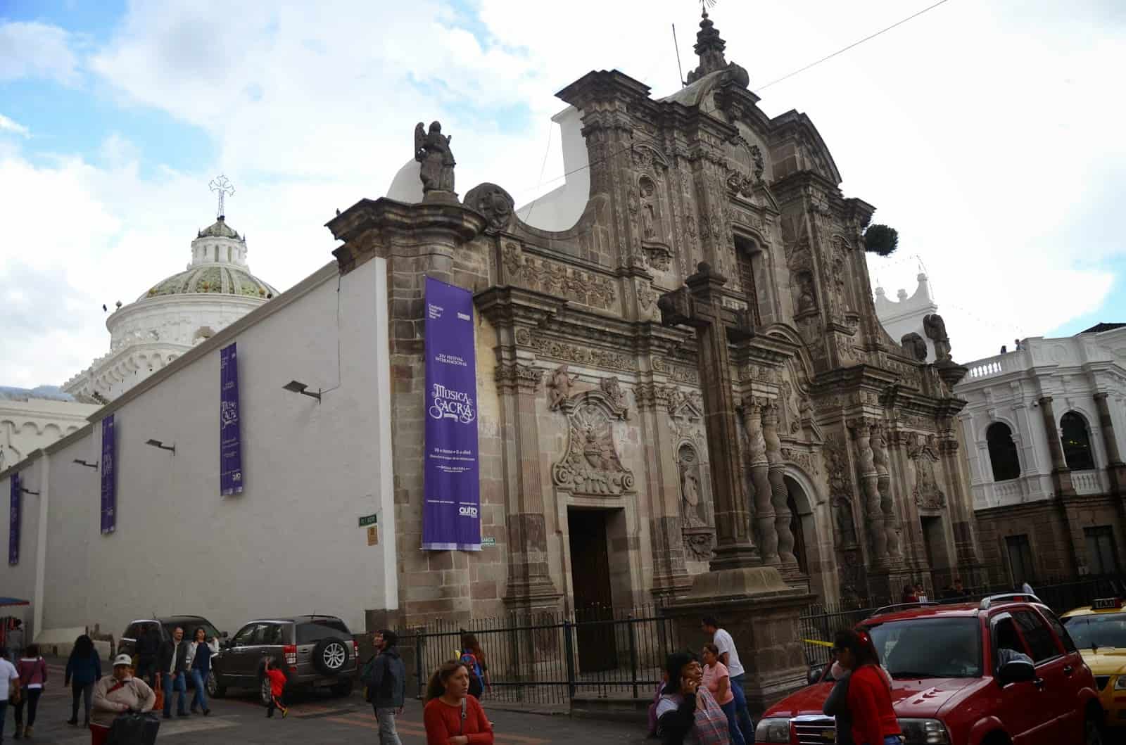 Church of the Society of Jesus in Quito, Ecuador