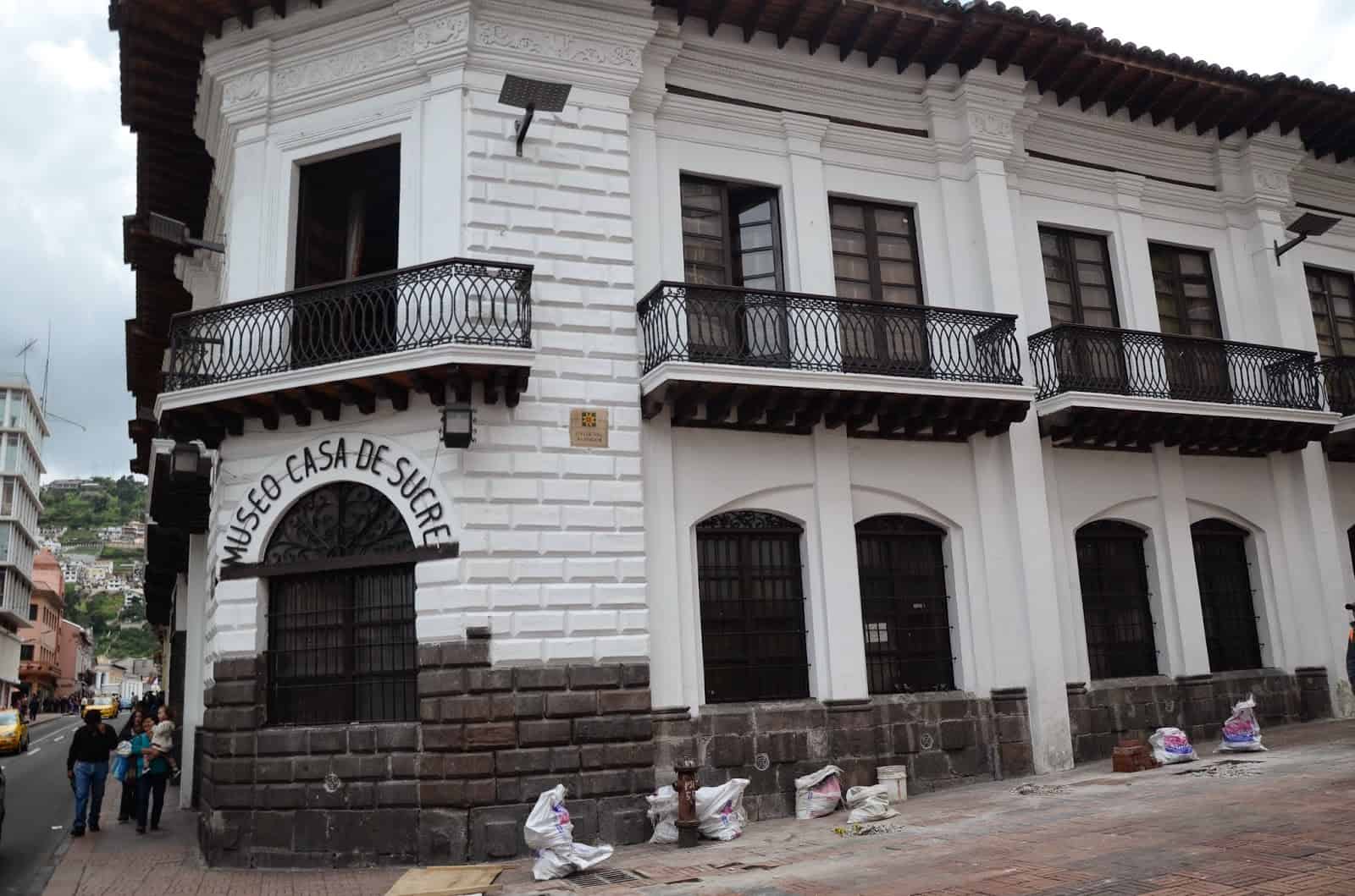 Sucre House Museum in Quito, Ecuador