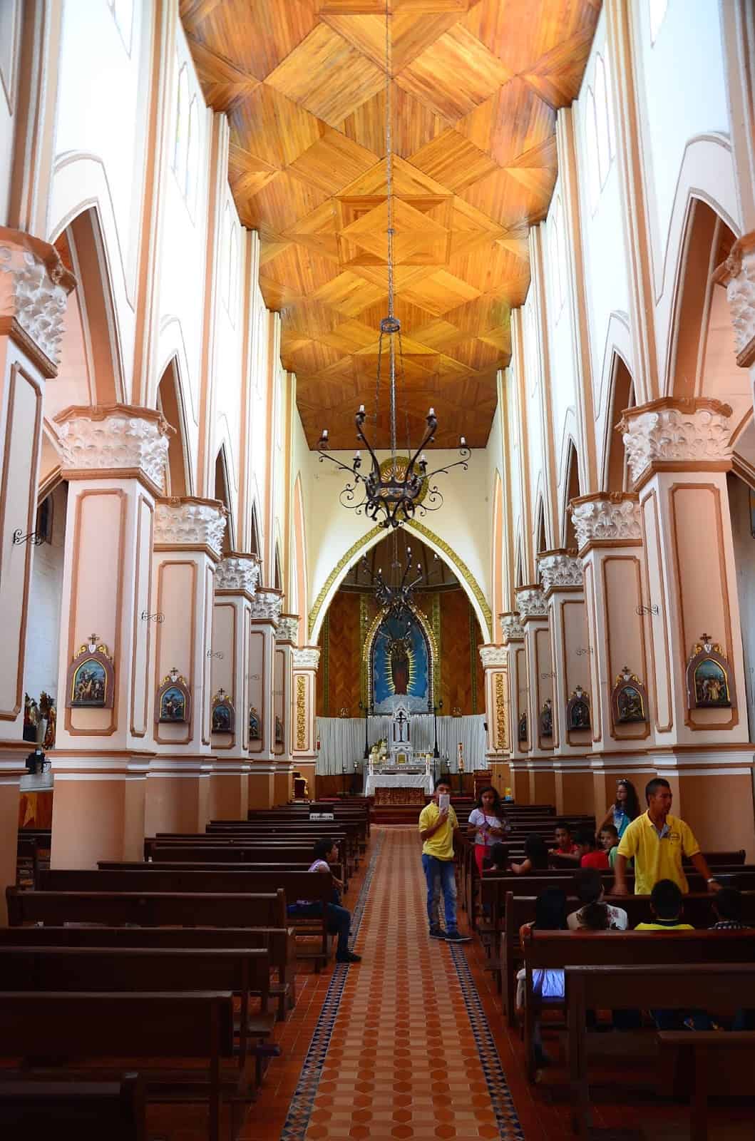 Church in Alcalá, Valle del Cauca, Colombia