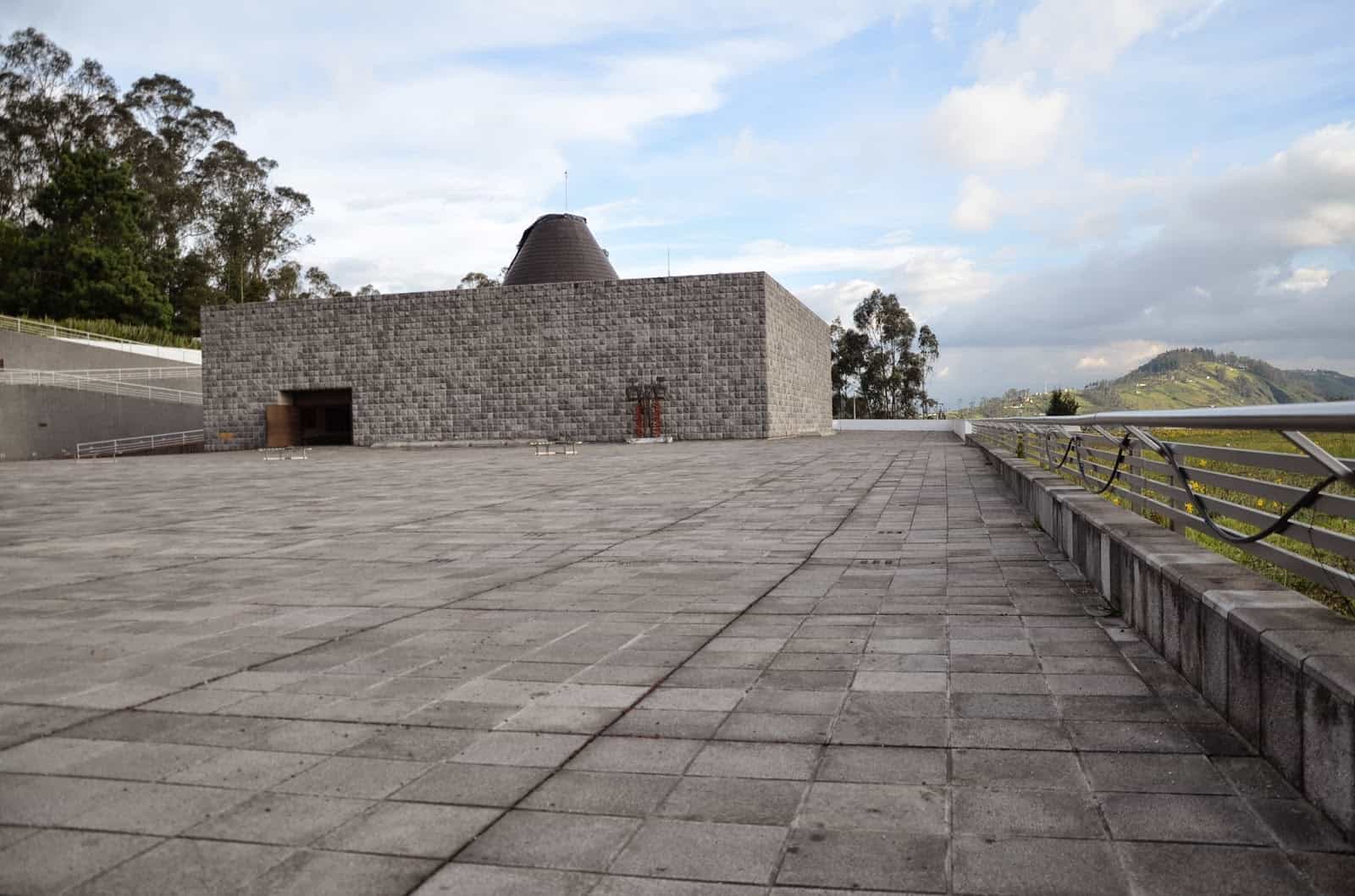Chapel of Man at the Guayasamín Museum in Quito, Ecuador