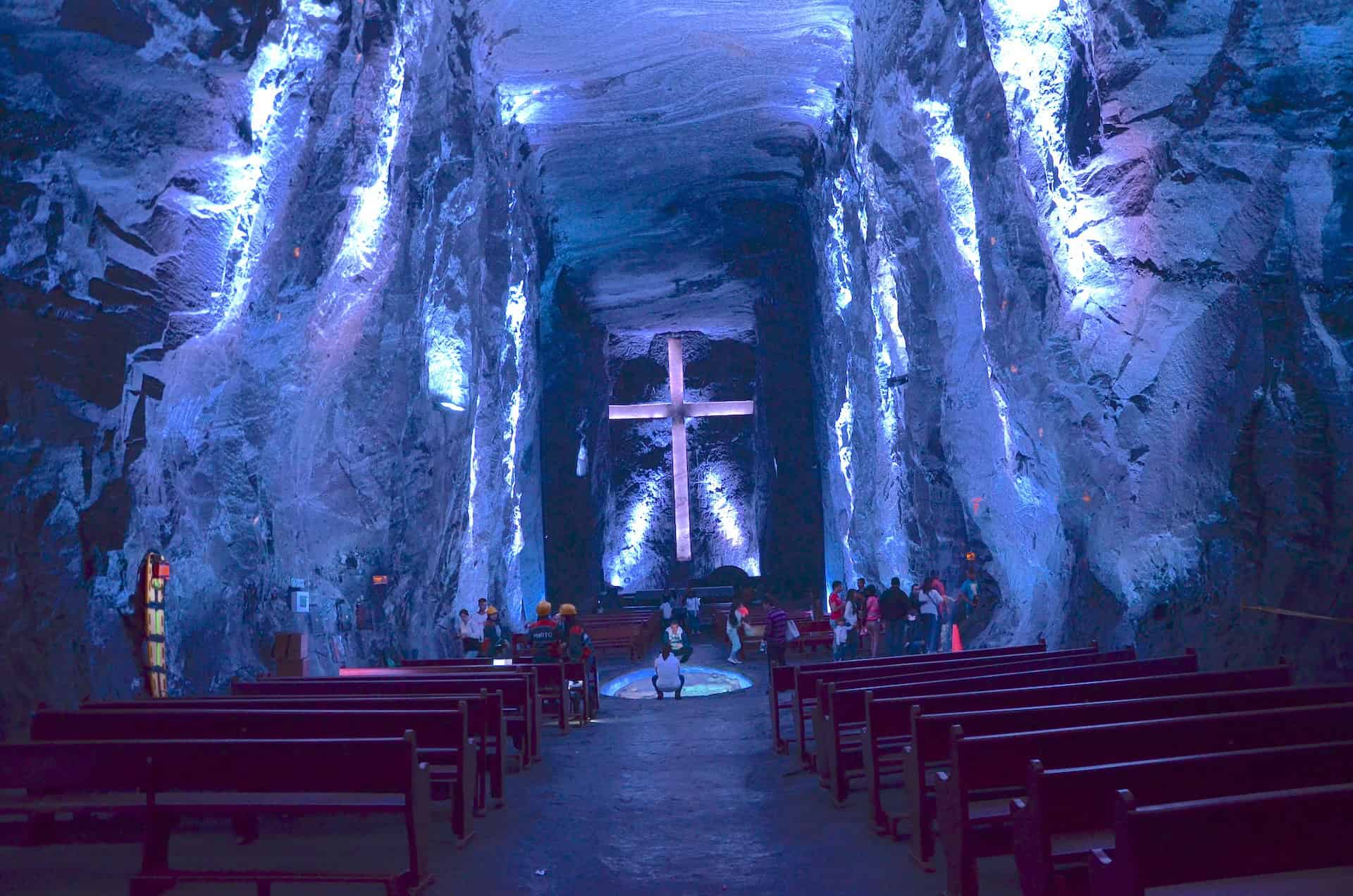 Salt Cathedral in Zipaquirá, Cundinamarca, Colombia