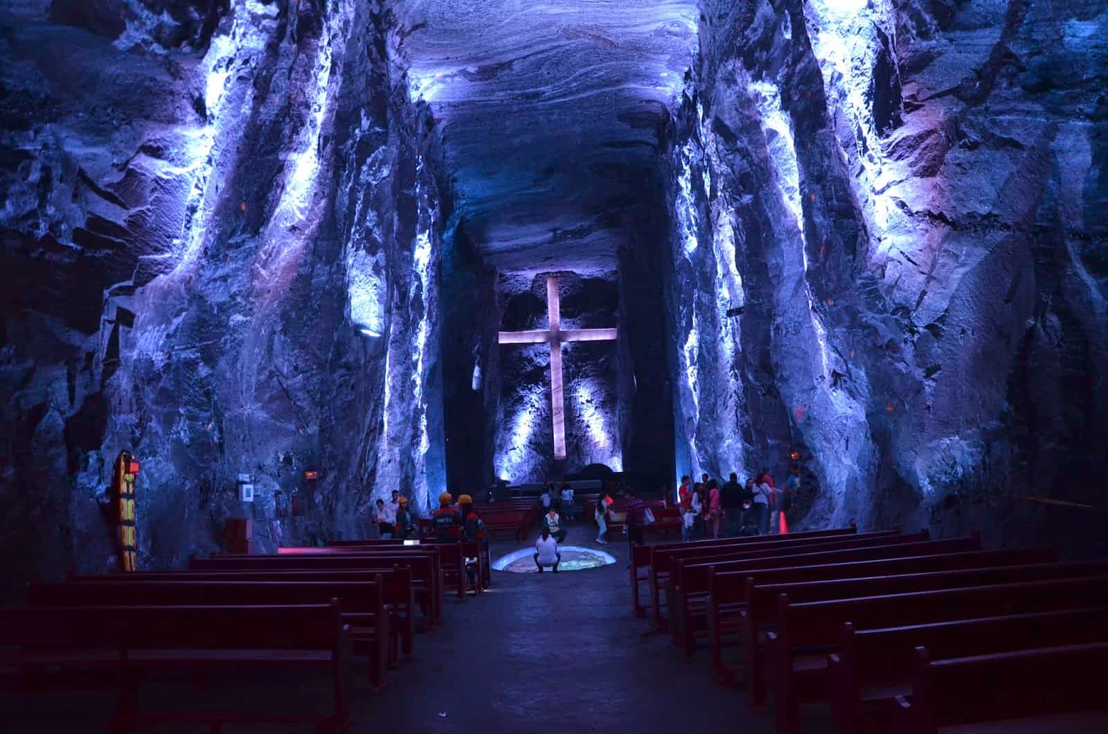 Salt Cathedral in Zipaquirá, Cundinamarca, Colombia