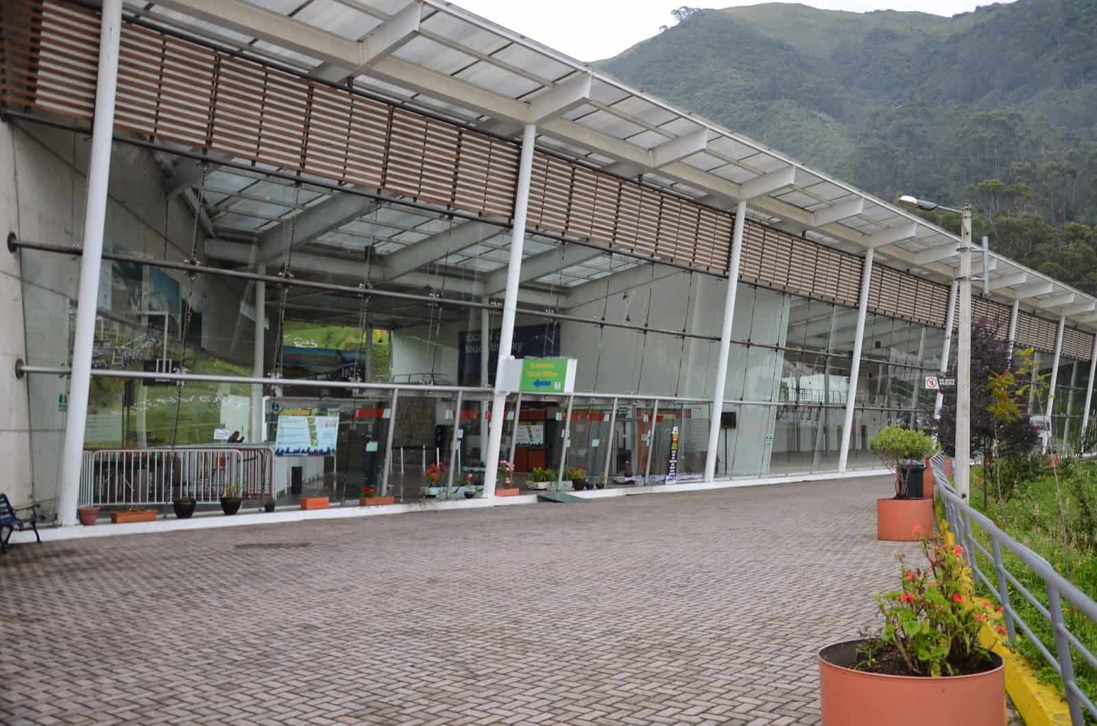 TelefériQo entrance in Quito, Ecuador