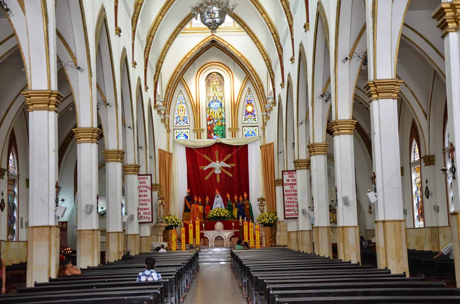 Church in Chinchiná, Caldas, Colombia