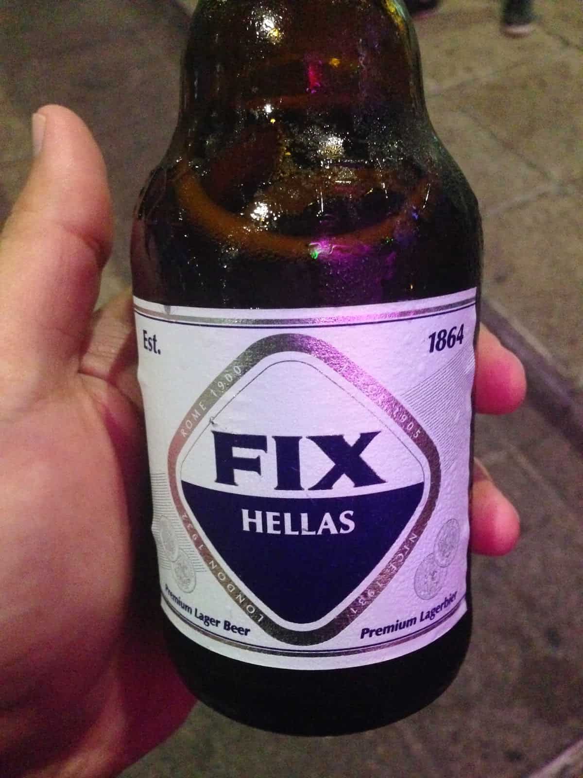 Fix beer at Red Lion Multicentro in Panama City