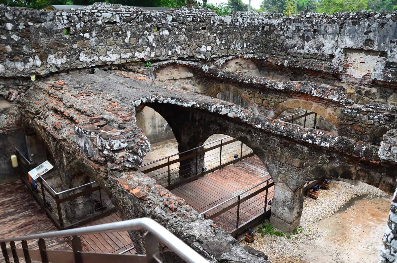 Cistern at Panama Viejo