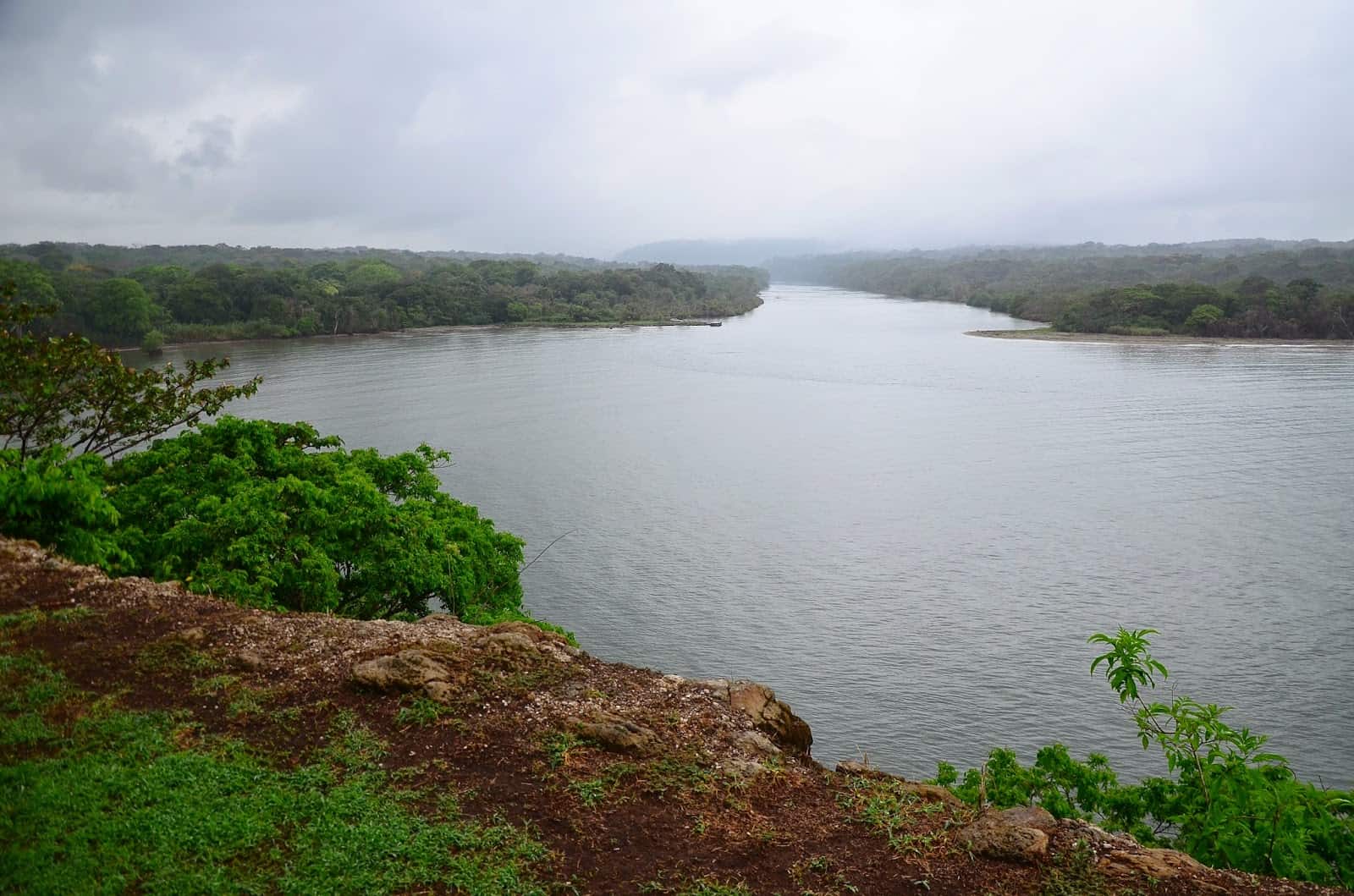 Río Chagres from Fuerte San Lorenzo in Panama