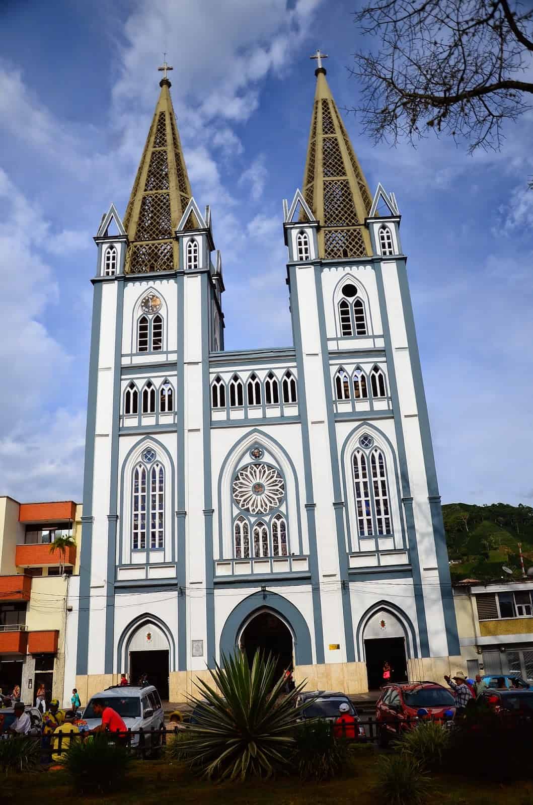 Church in Chinchiná, Caldas, Colombia