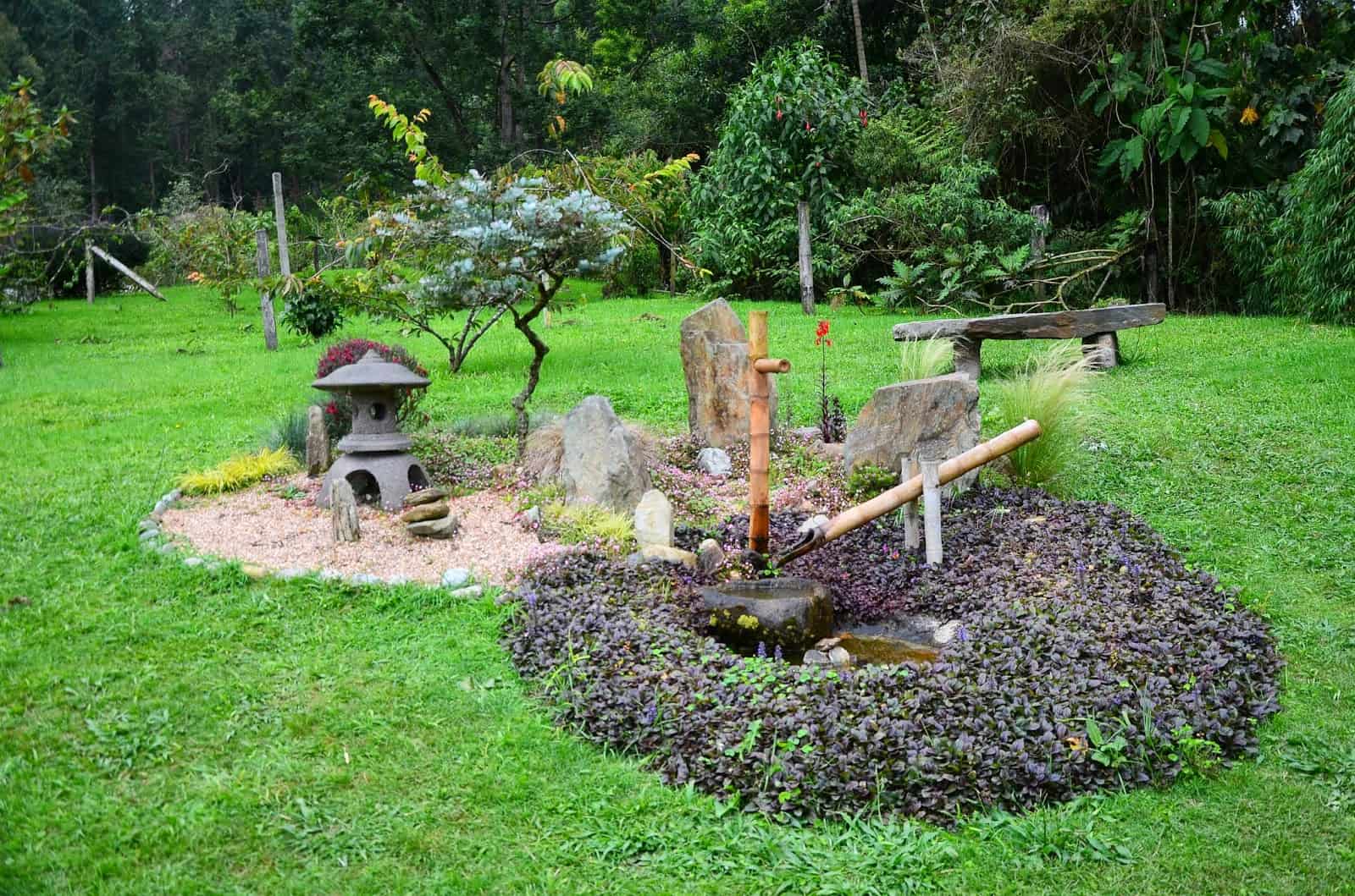 Bonsai Garden at Recinto del Pensamiento in Manizales, Caldas, Colombia