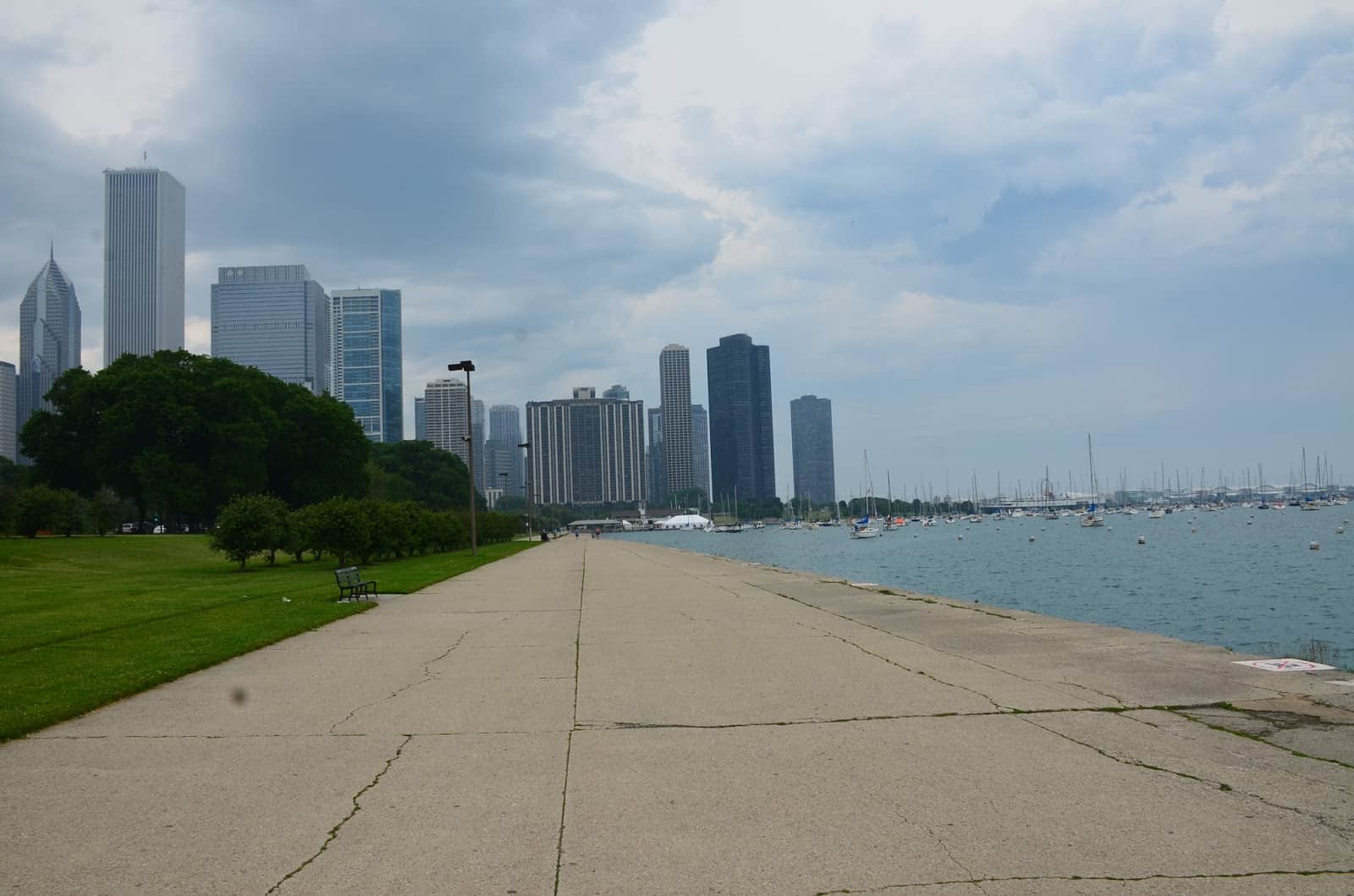 Lakefront Trail in Chicago