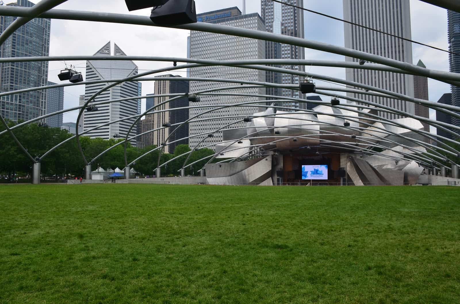 Pritzker Pavilion at Millennium Park in Chicago