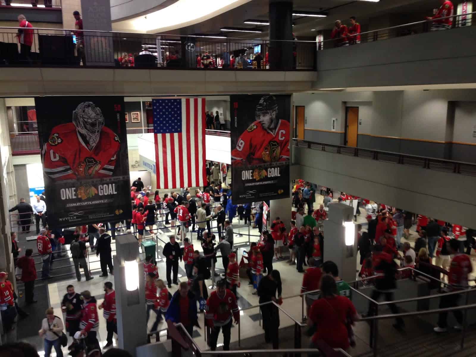 Game 6 of the 2015 Stanley Cup Finals at the United Center in Chicago
