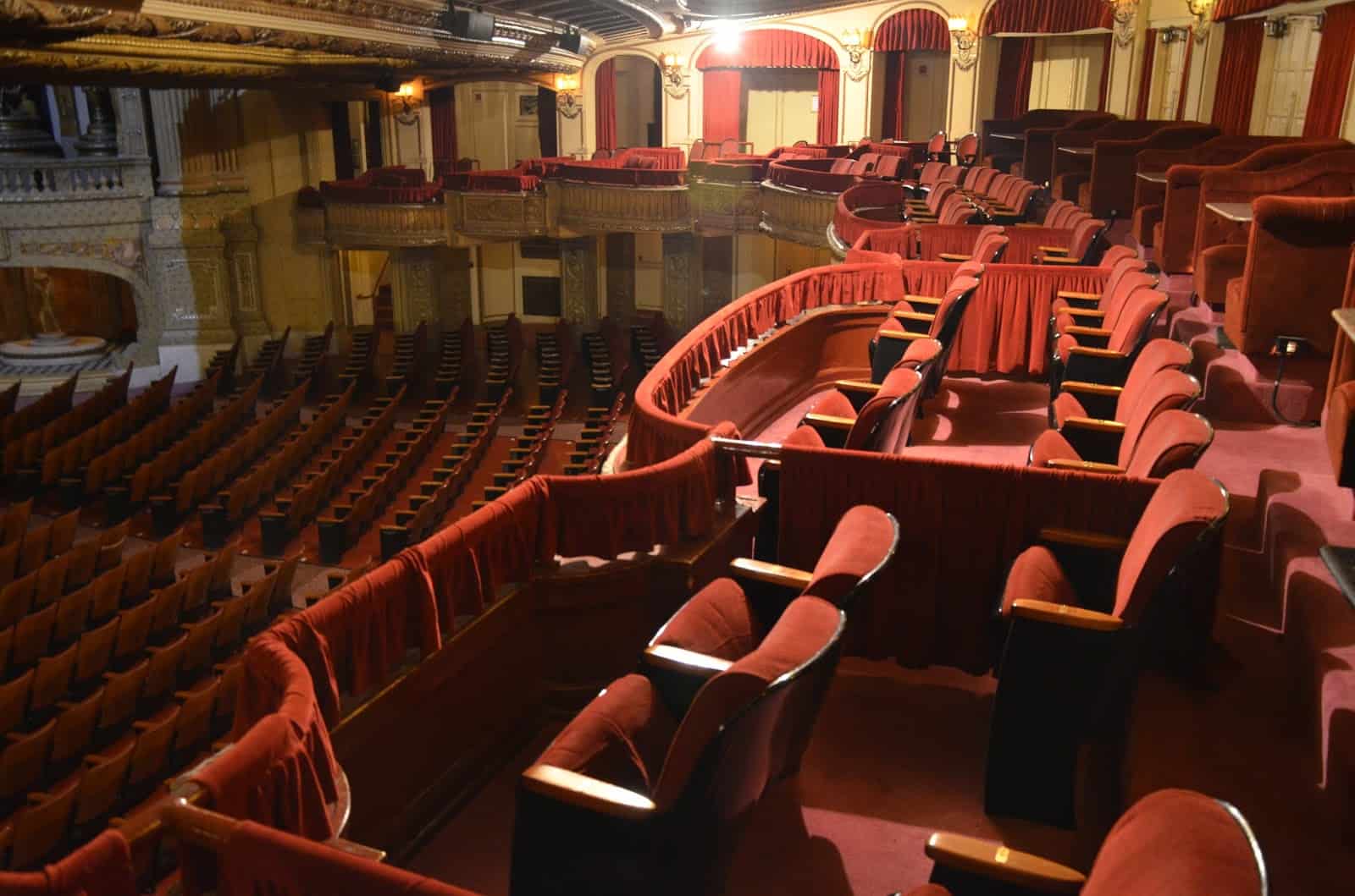 Luxury Boxes at the Chicago Theatre on State Street