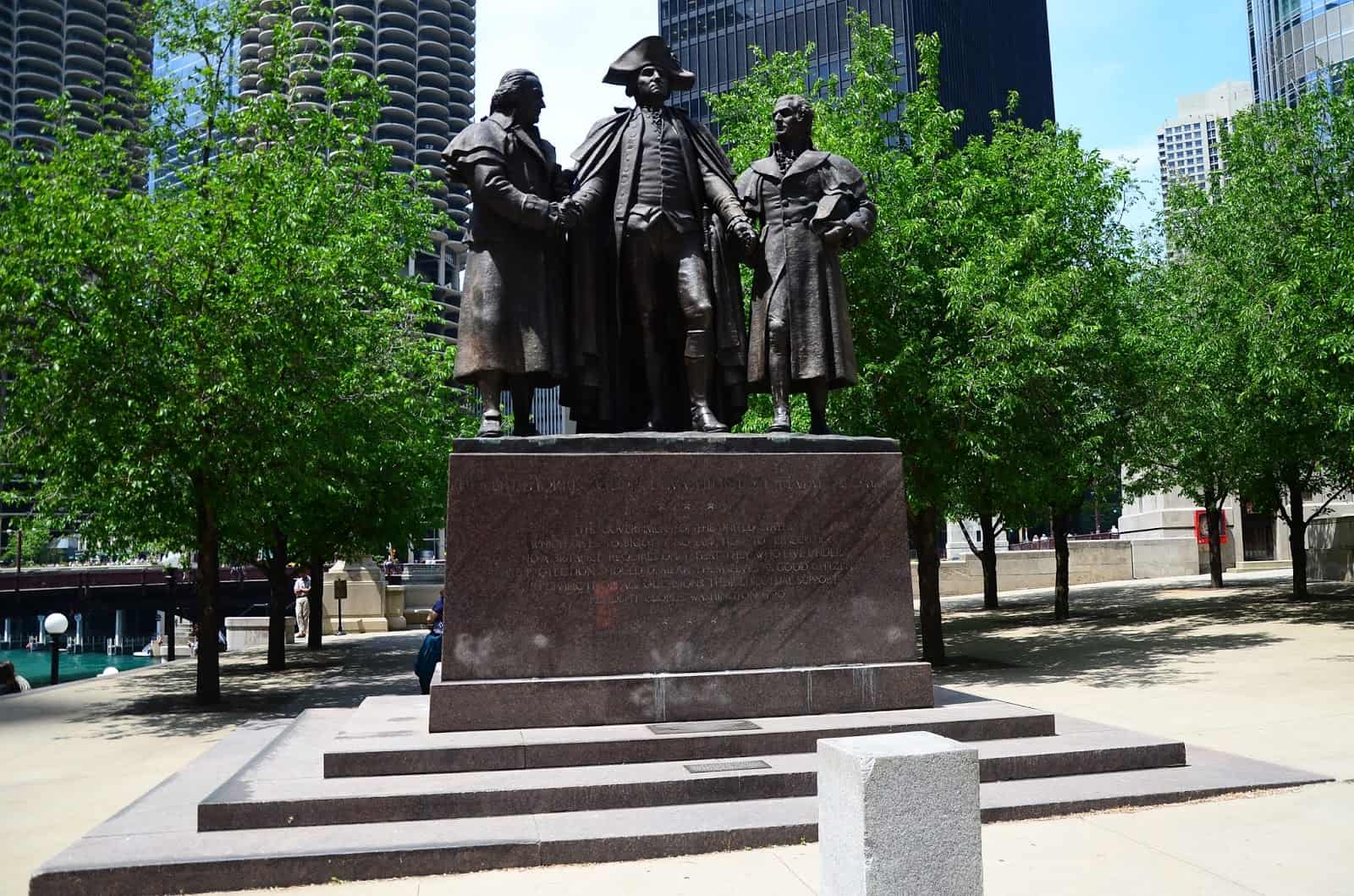 Heald Square Monument in Chicago