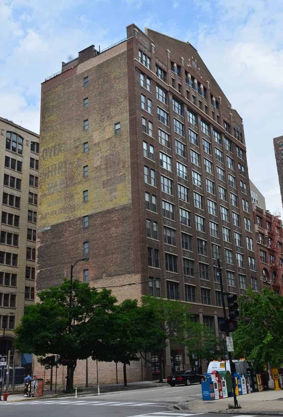 Franklin Building in Printer's Row Chicago