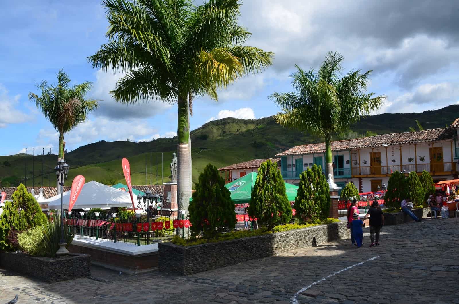 Plaza in Concepción, Antioquia, Colombia